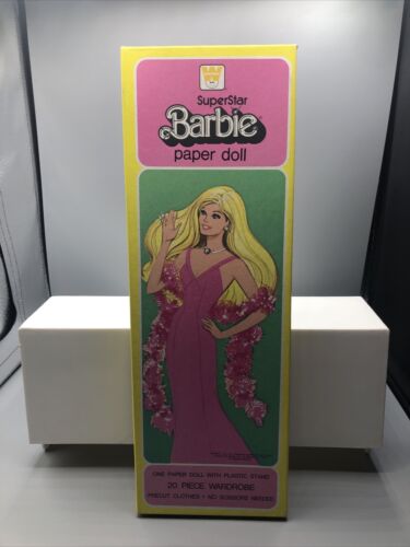 1978 Whitman Superstar Barbie Paper Doll Uncut Boxed Set