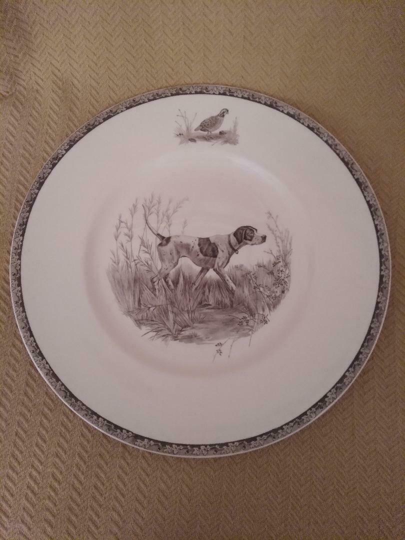 Wedgwood American Sporting Dog Plate, Pointer