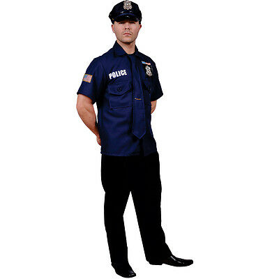 Adult Police Officer Costume By Dress Up America