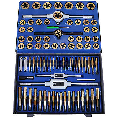 86pc Tap And Die Combination Set Tungsten Steel Titanium Sae And Metric Tools