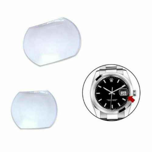 1pc Sapphire Bubble Magnifier Lens For Date Window Watch Crystal Glass Us