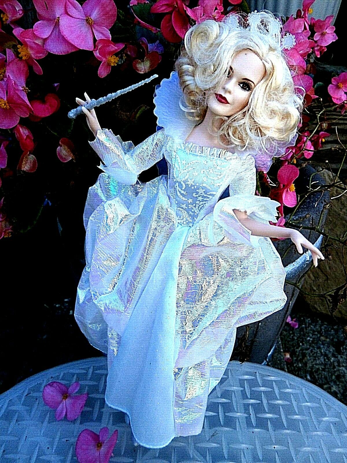 Barbie Cinderella Fairy Godmother Doll Disney  **new & Complete**
