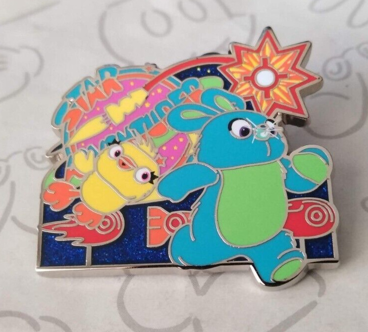 Toy Story 4 Ducky And Bunny  Star Adventure Mystery 2022 Disney Pin