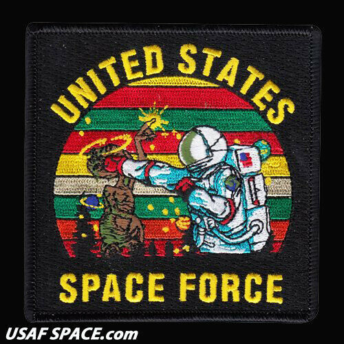 Usaf 11th Space Warning Sq - Space Force -schriever Afb, Co- Original Vel Patch