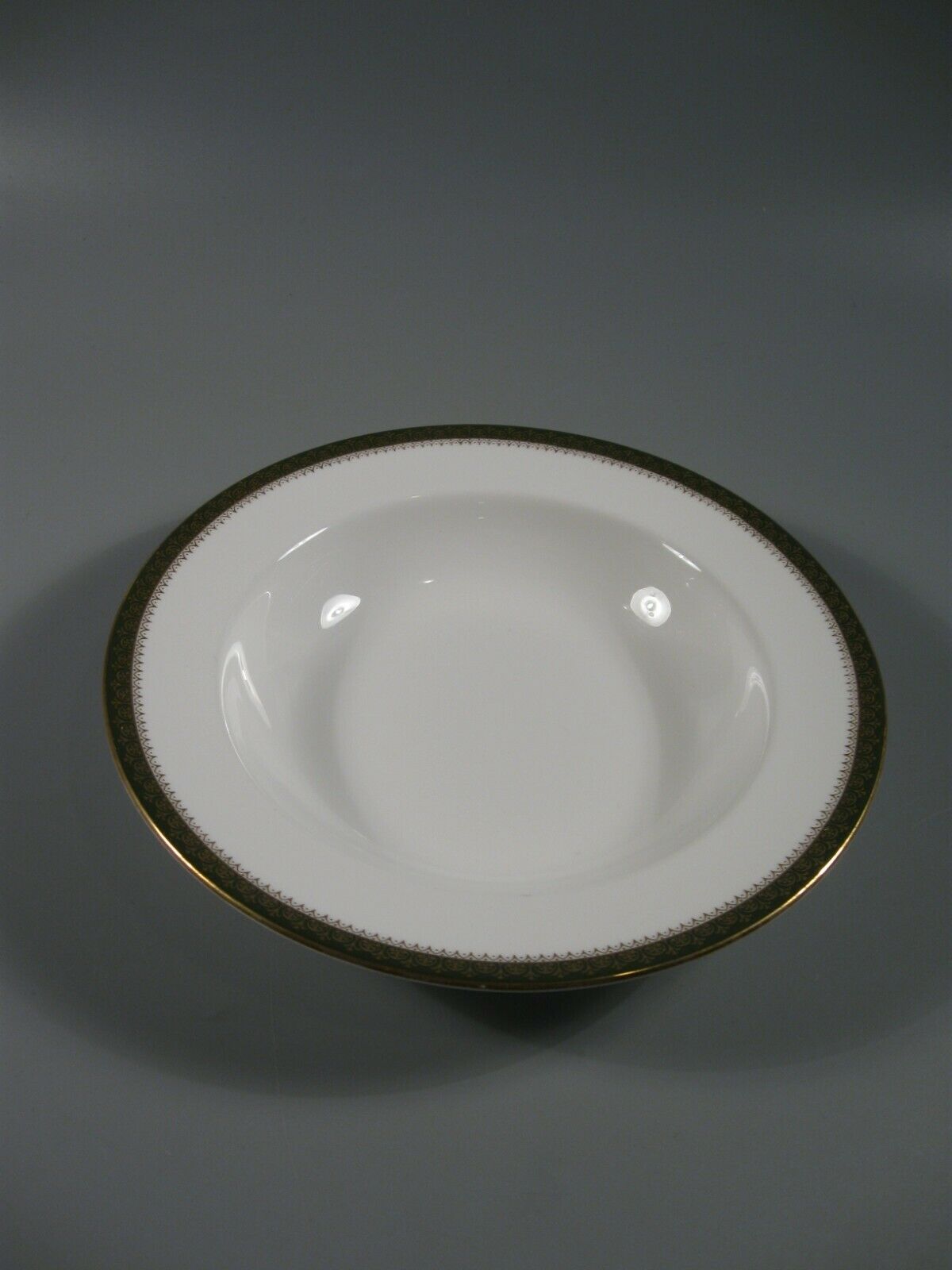 Wedgwood Rimmed Soup Bowl Chester Pattern 8"
