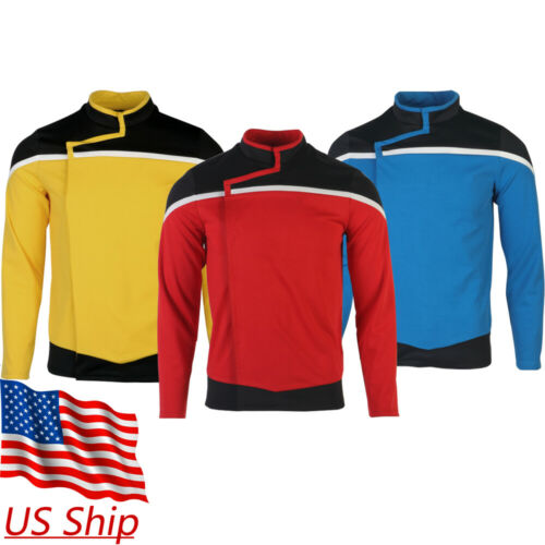 Lower Decks Captain Freeman Red Uniform Ensign Rutherford Yellow Blue Top Shirts