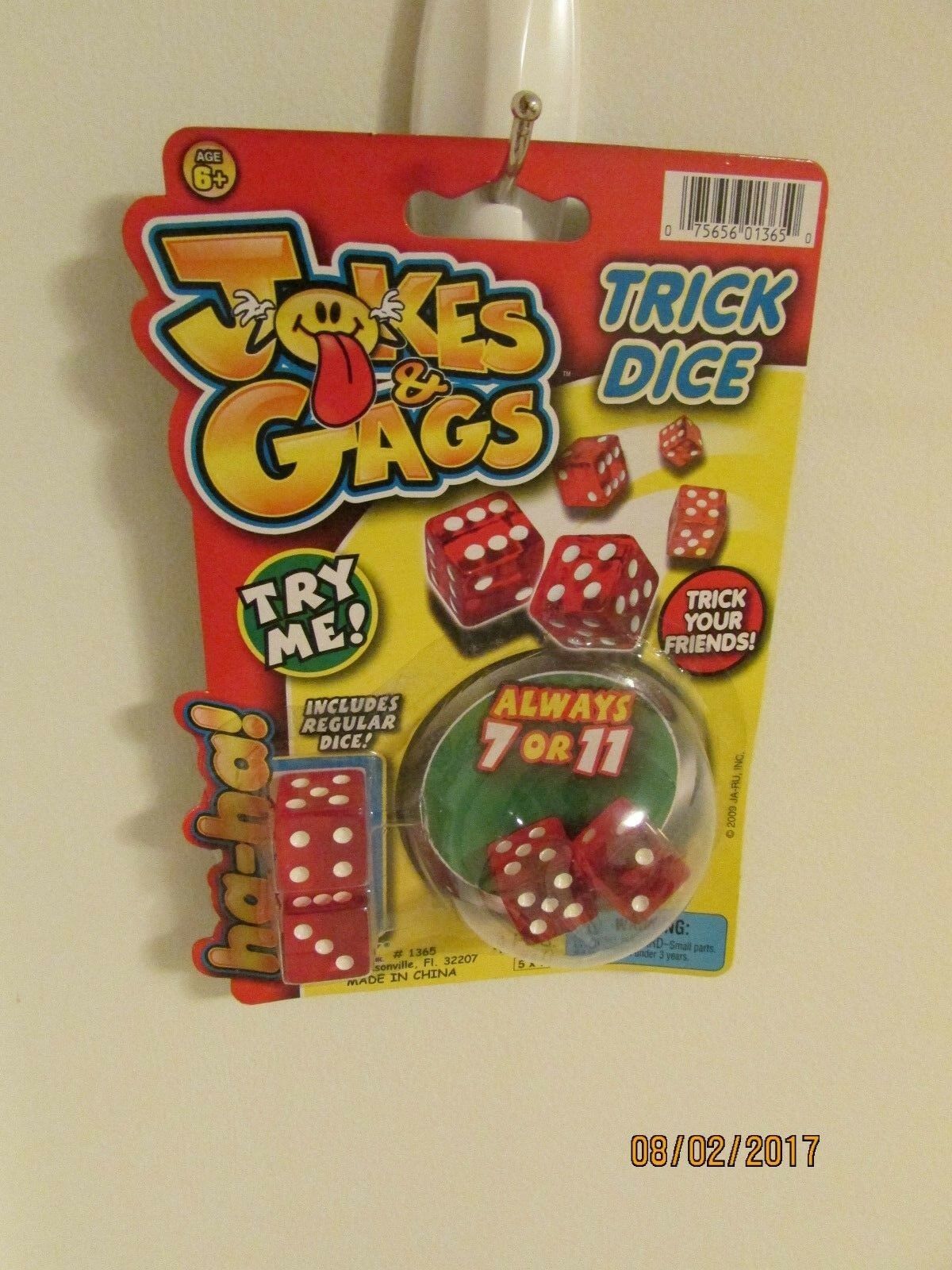 Trick Dice, Joke Gags, 4 Dices, 2 Dices Roll 7 Or 11, The Other 2 Dices Do What
