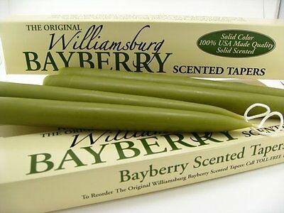 Williamsburg Bayberry Candles & Bayberry Candle Legend!