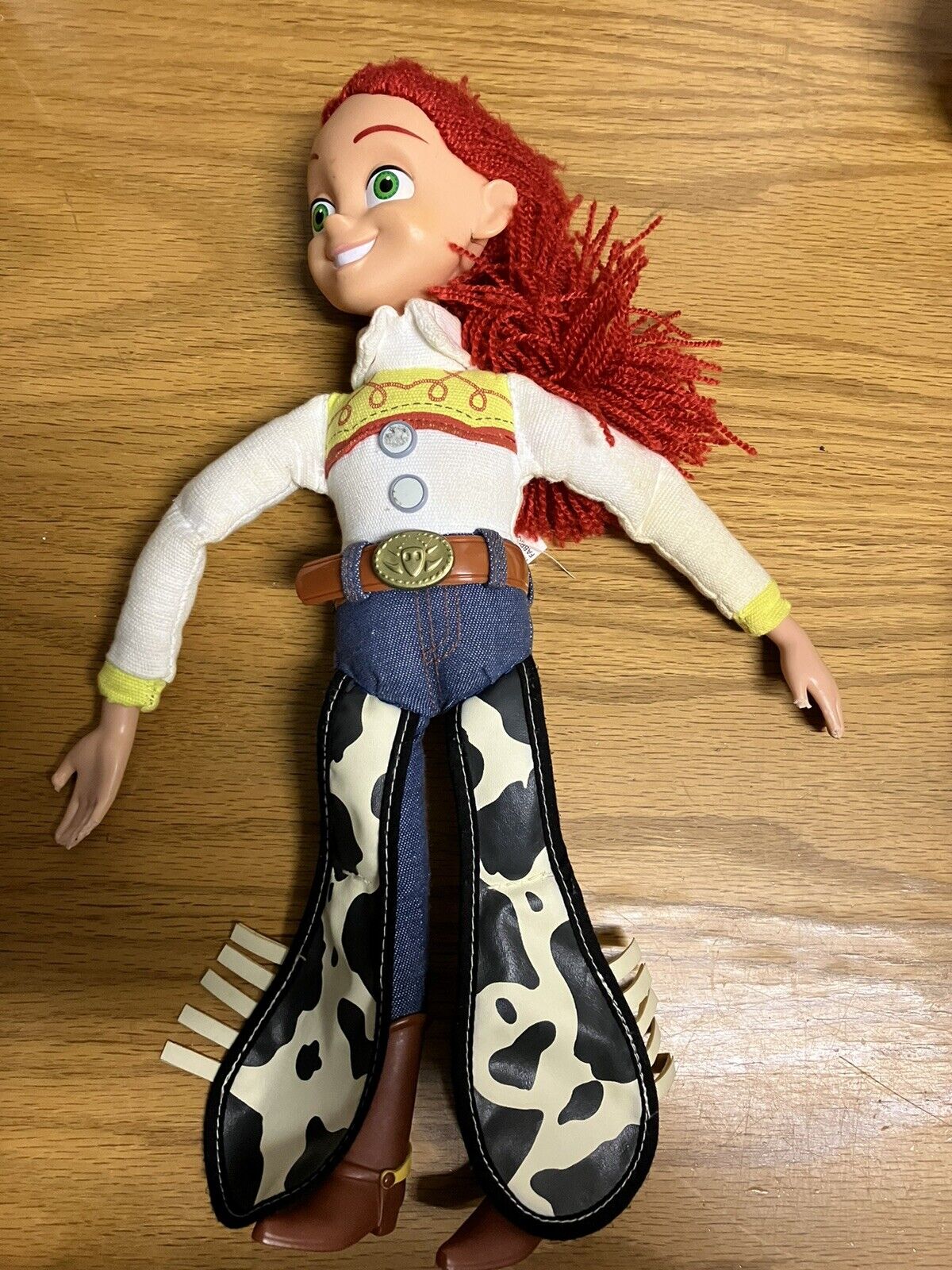 Disney Pixar Toy Story Pull String Talking Jessie Yarn Hair - Tested & Working