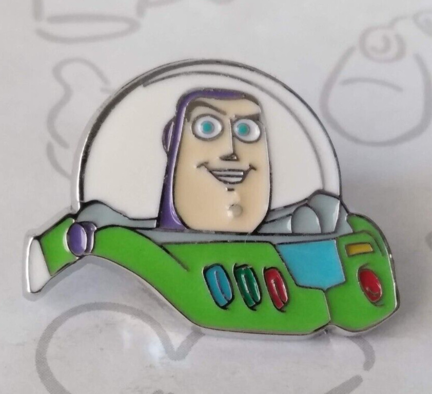 Buzz Lightyear Toy Story Face Head Jcm Disney Pin