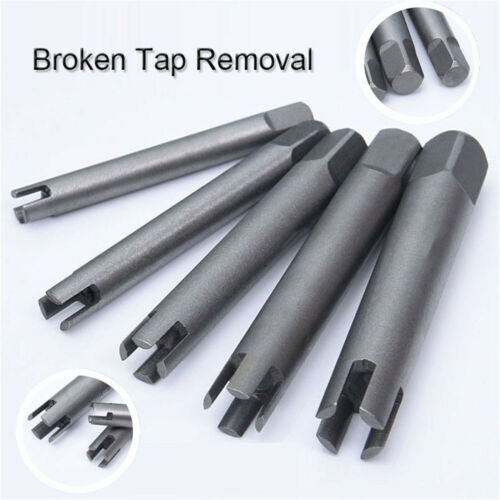 5pcs/set Broken Tap Extractor Removal Tool Kits Removes 3 To 20mm Taps 3/4 Claws