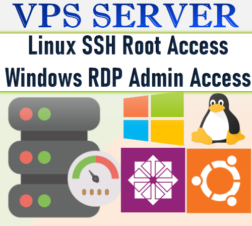 Rdp Server / Vps Server 2 Gb Ram + 80 Gb Hdd