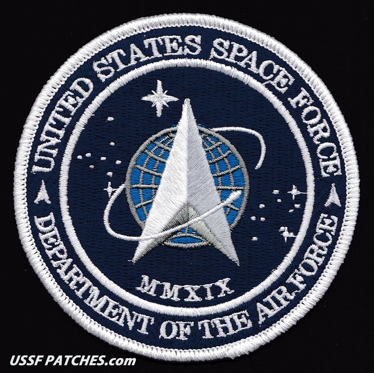 United States Space Force 2019 - Dept Of The Usaf - Original Ab Emblem 4" Patch