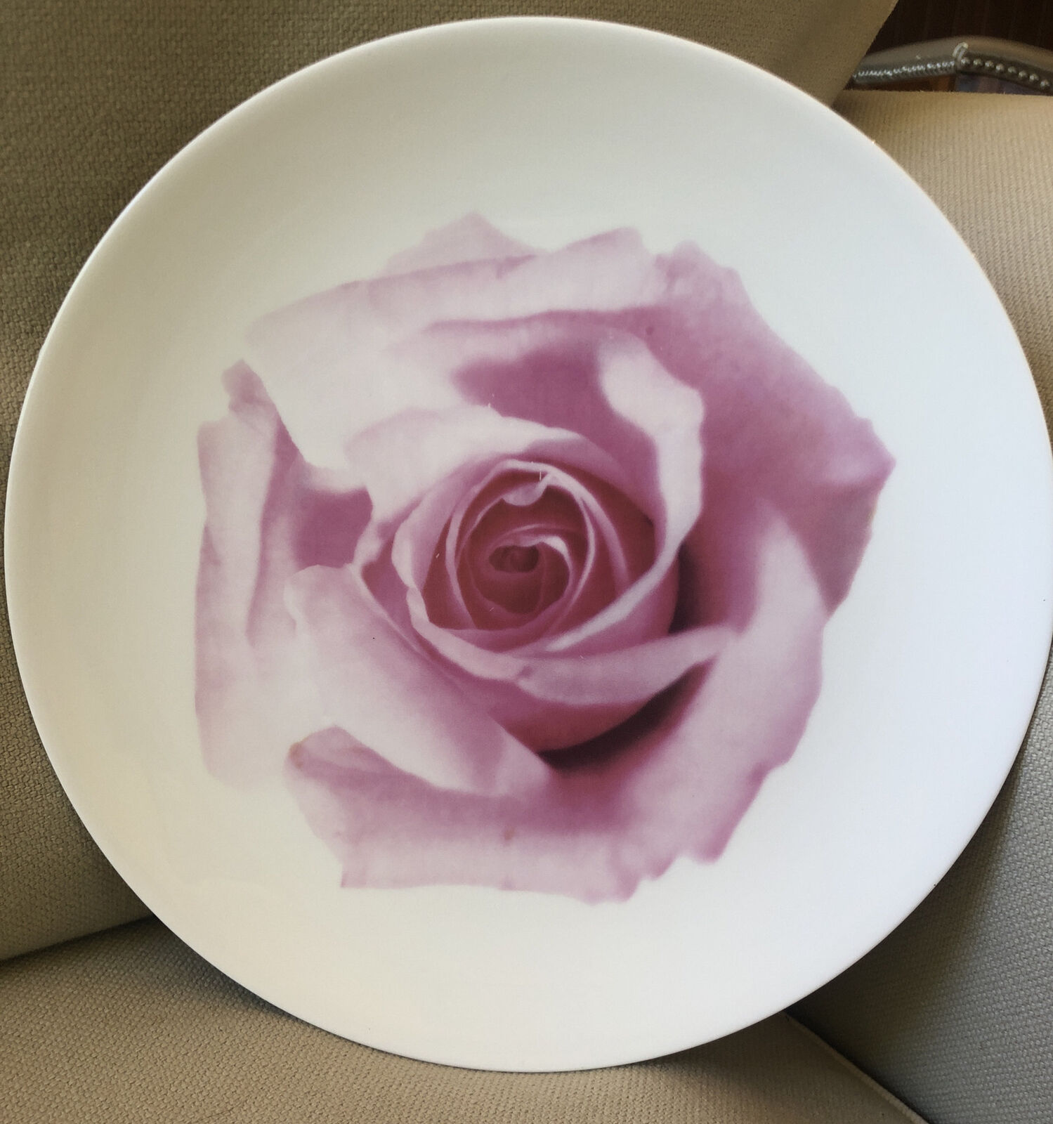 Wedgwood Bloomers Bone China Accent / Salad Plate - Pink Rose 8" Diam - England