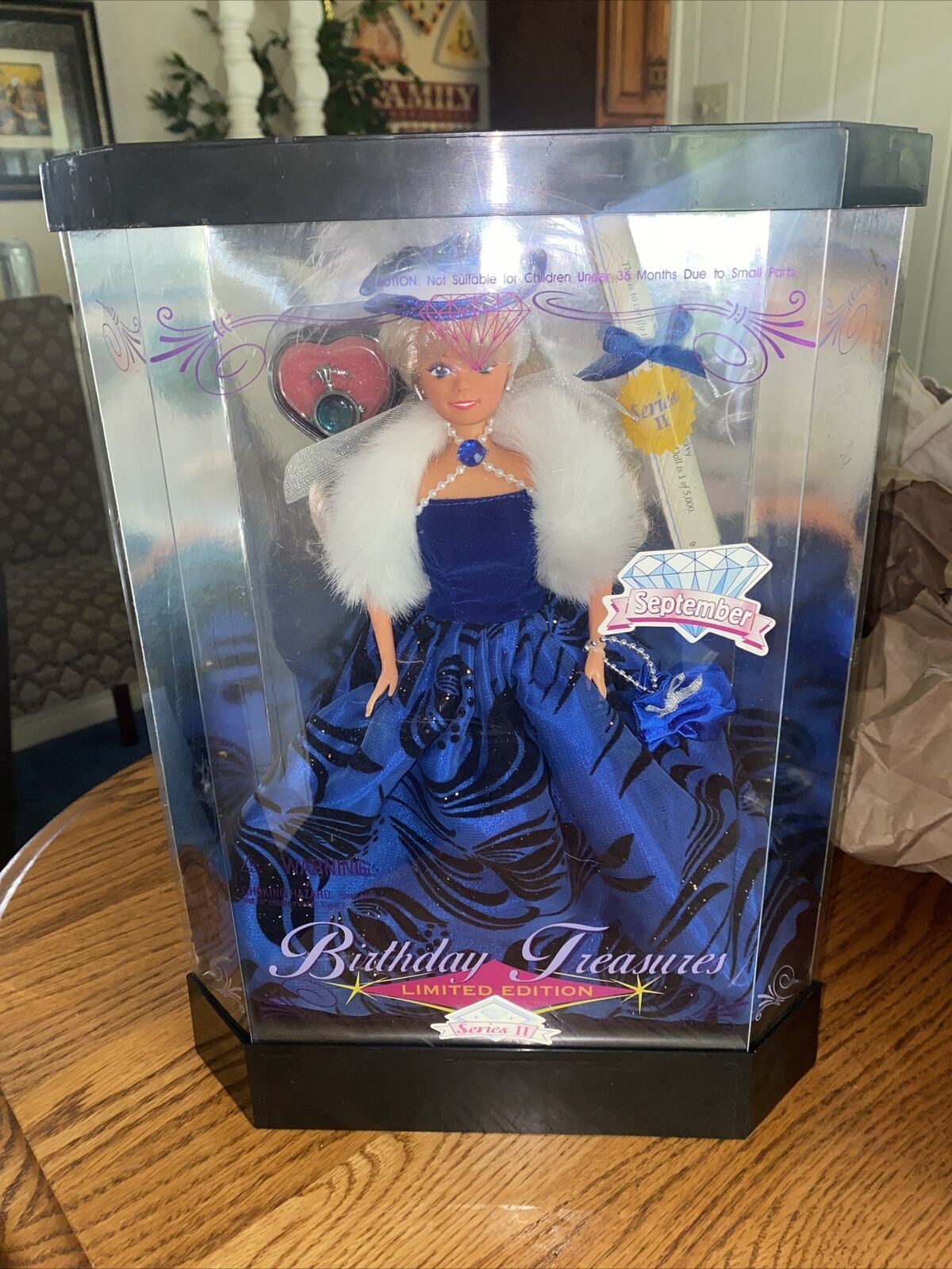 Barbie Doll Birthday Treasures Limited Edition Series Ii September New