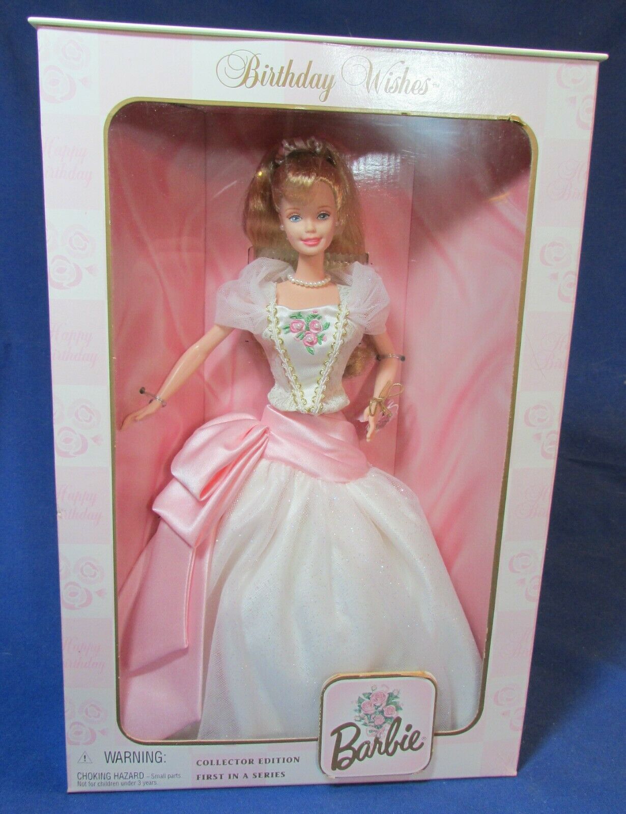 Birthday Wishes Barbie Doll 1999 – Nrfb – Collector Edit – 1st In Series  Never