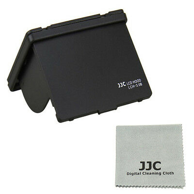 Jjc Black Lch-3.0b Universal Lcd Hood 3.0 For 3.0inch Lcd Screen Display Camera