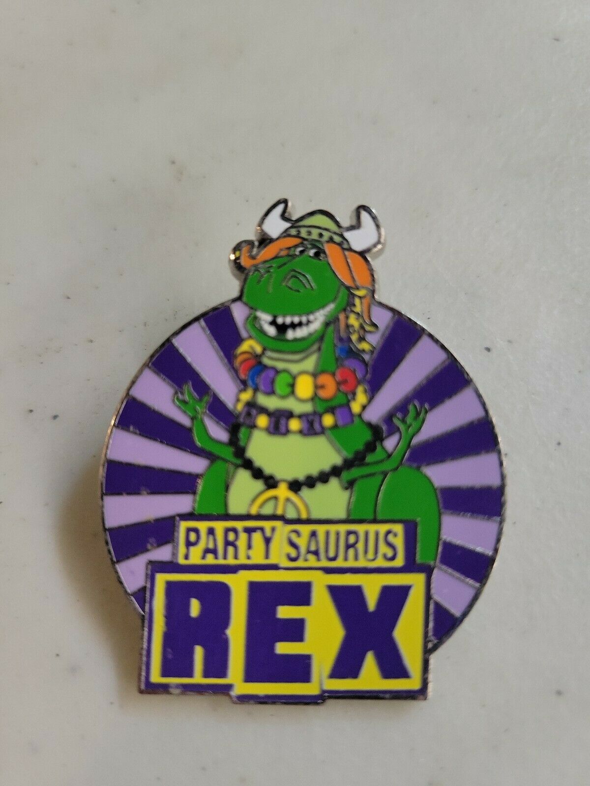 Disney Parks Authentic Original Toy Story Pixar Shirt Party Saurus Rex Pin
